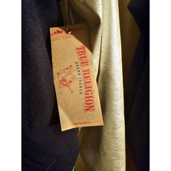 True religion Varsity  Horseshoe Jacket - Picture 9 of 11